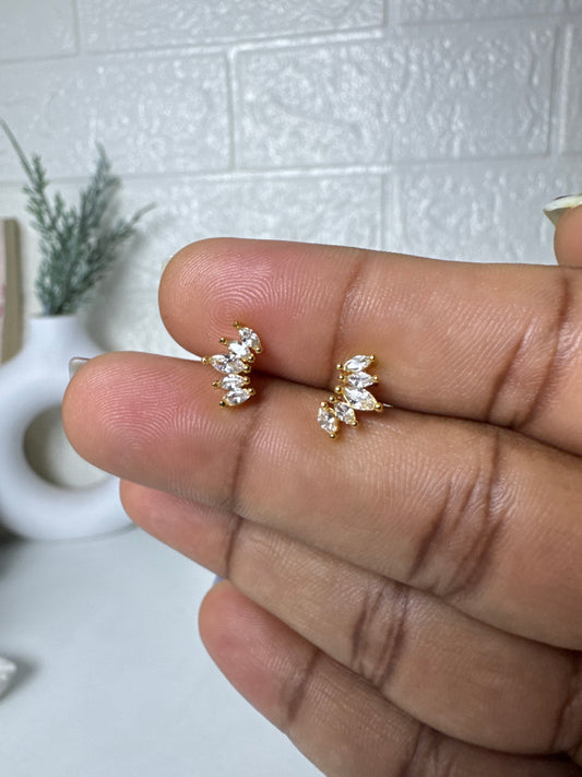 Crown Ball Back Helix Stud
