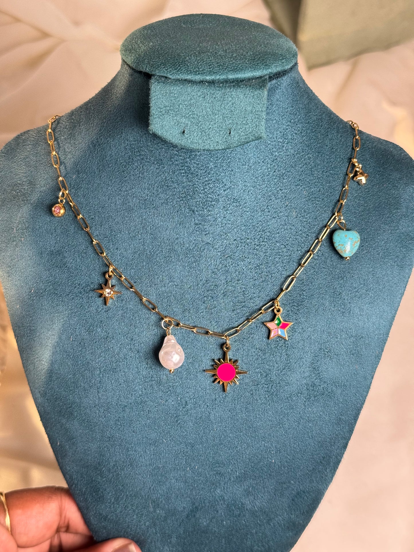Galaxy Charm Necklace
