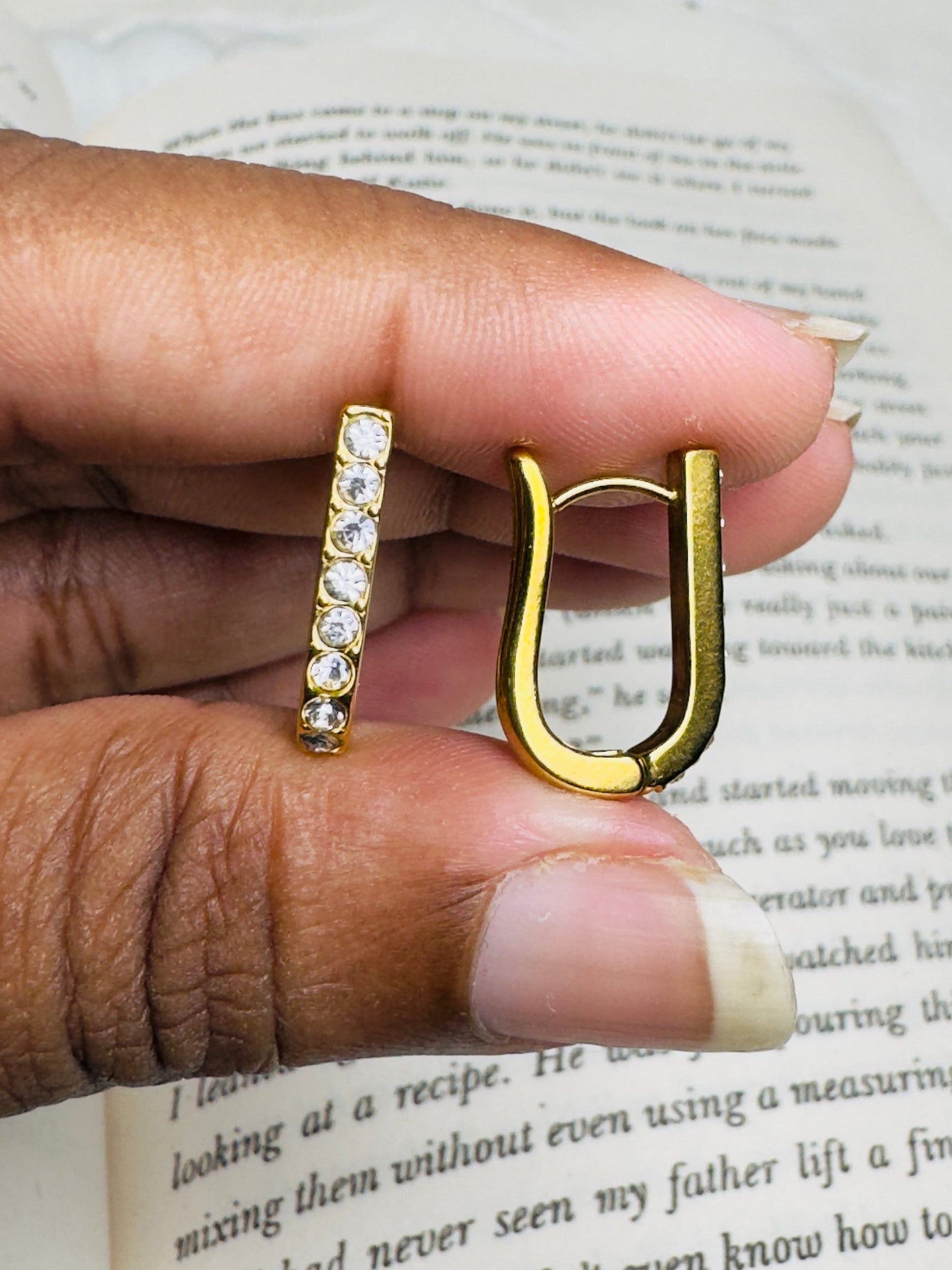 Crystal Box Hoop