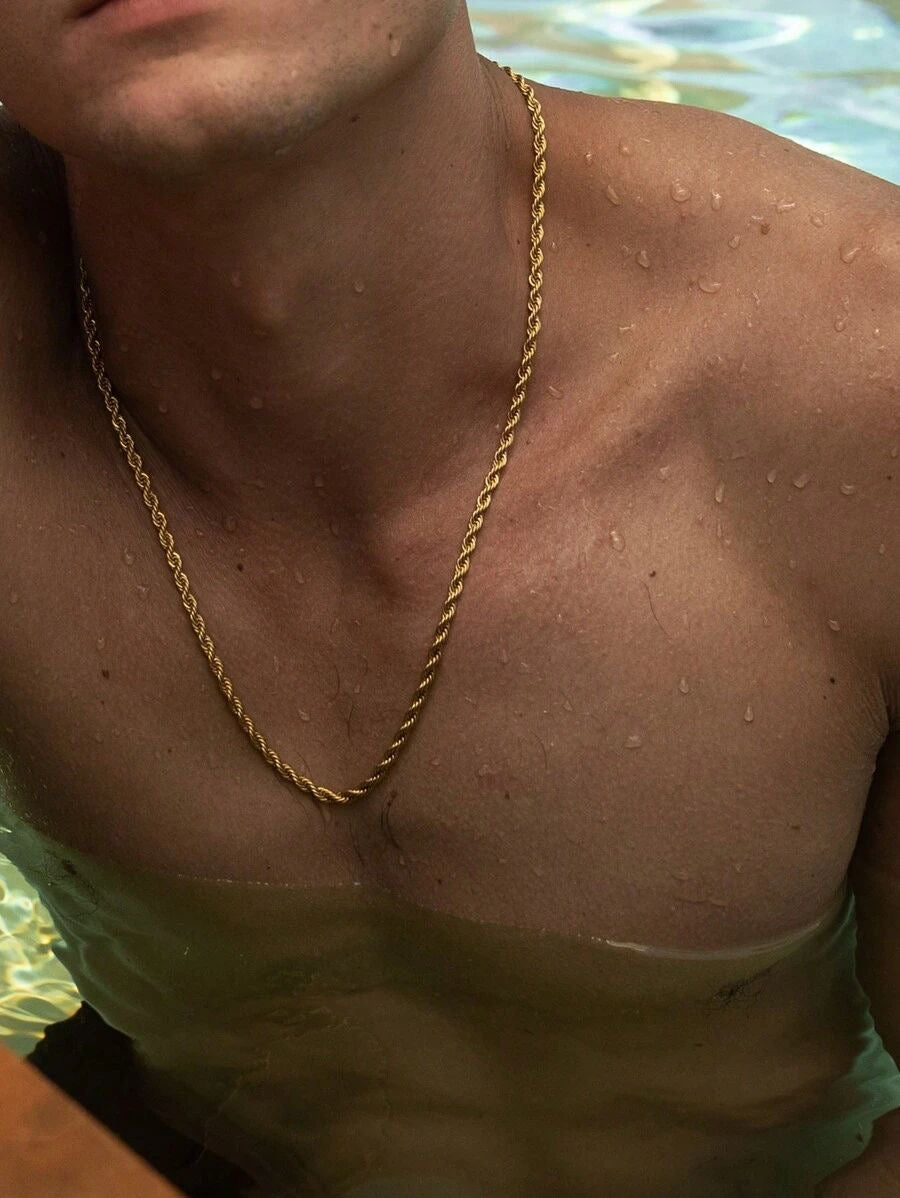 Twisted Rope Chain - Men’s