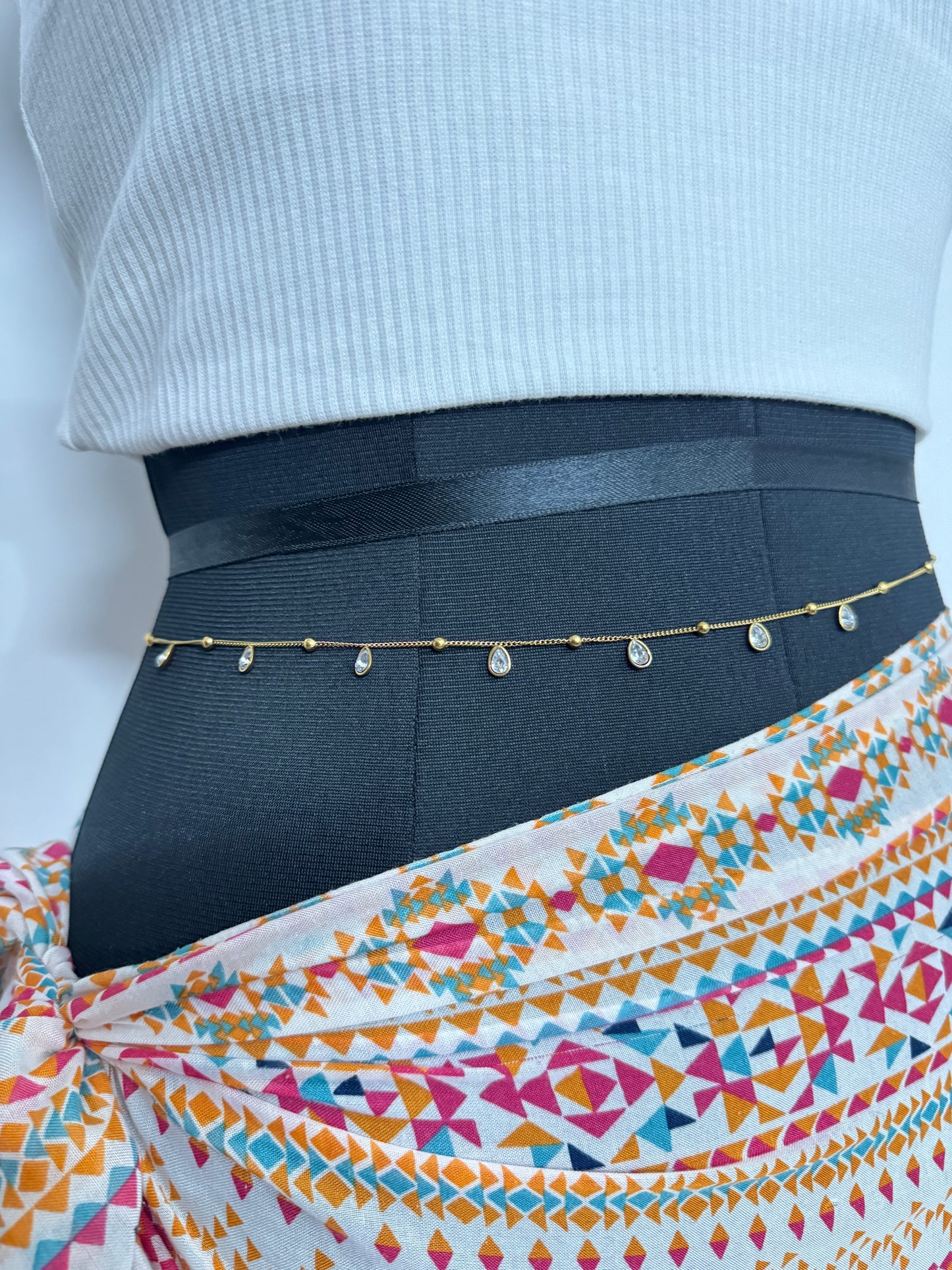 Sparkling Charms Hip Chain