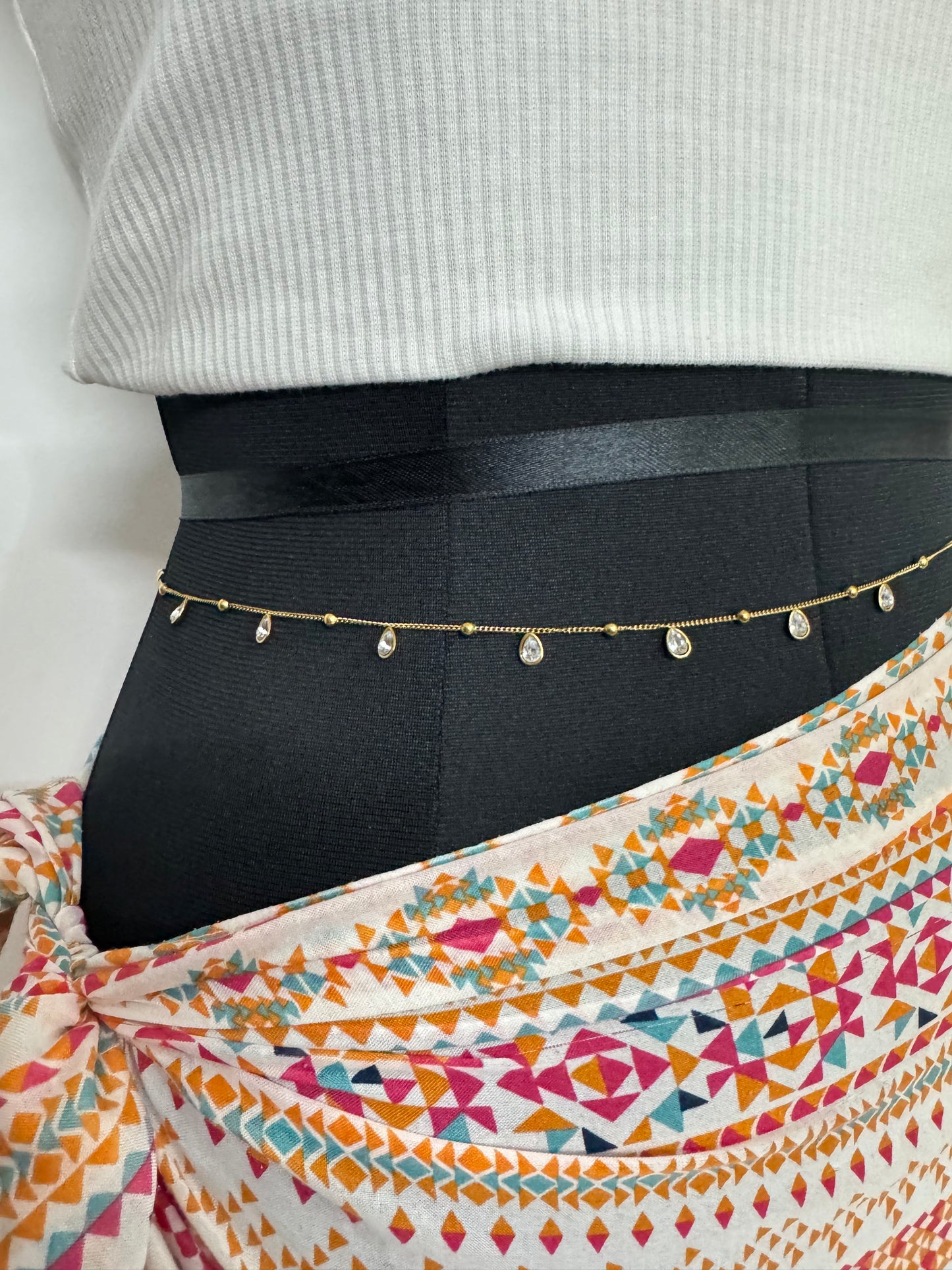 Sparkling Charms Hip Chain
