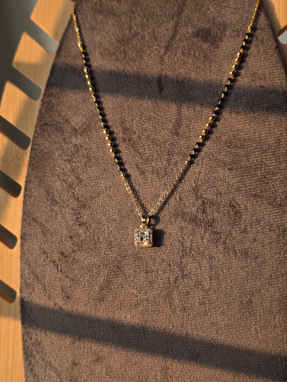 Square Charm Mangalsutra - 03