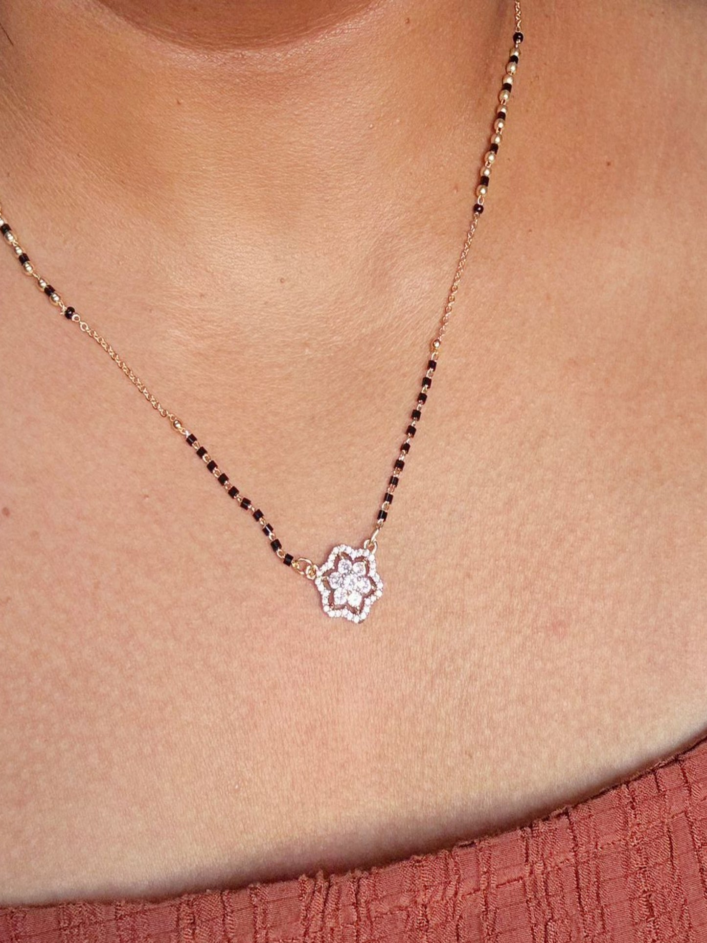 Floral Mangalsutra - 01