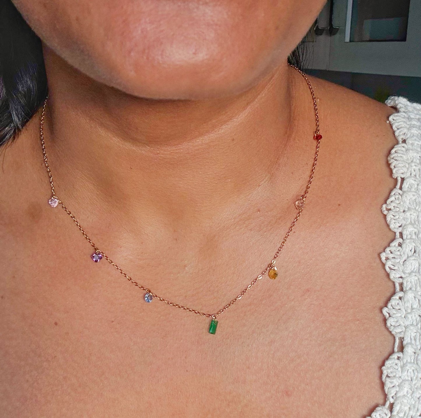 Tulips Charms Neck chain